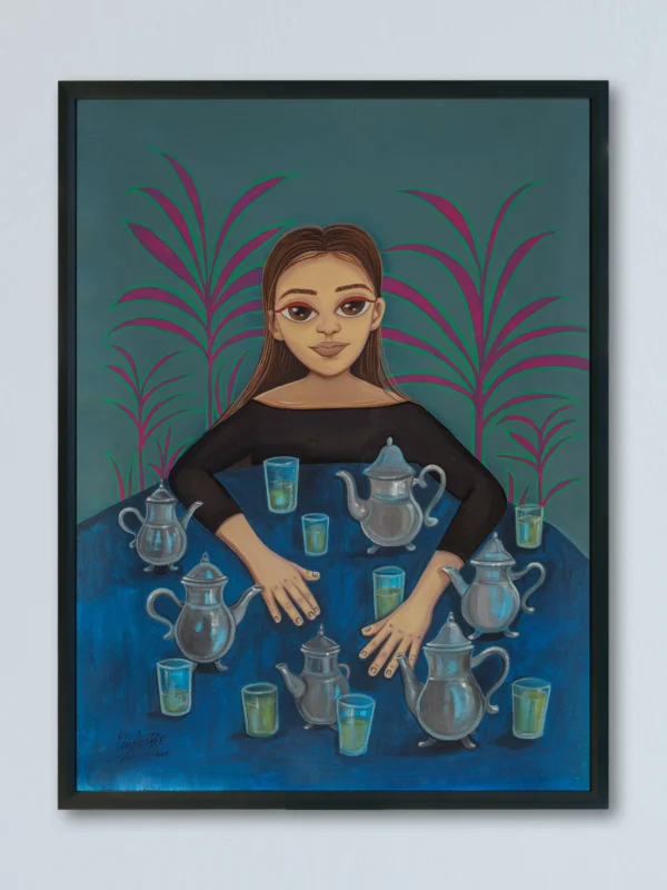 “POURED WITH LOVE”