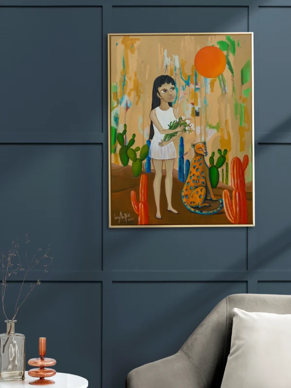 PAINTING ON CANVAS “BETWEEN DREAMS & DUST”